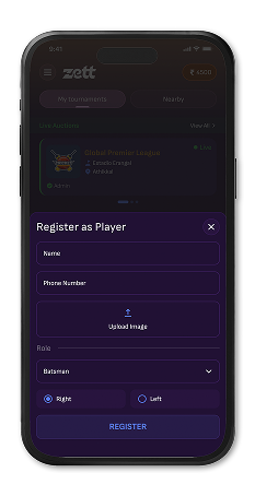 Add Teams & Players
