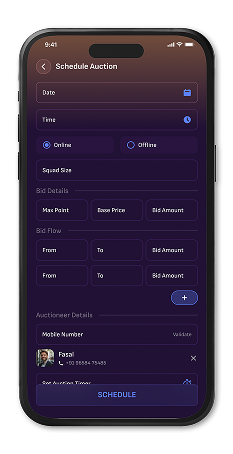 Schedule the Auction